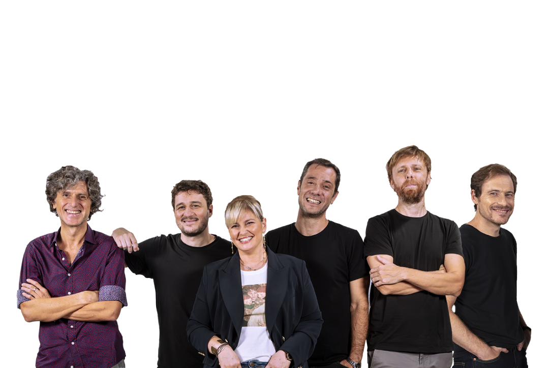 Con Romina Manguel, Agustín Álvarez Rey, Natalia Maderna, Diego Geddes, Guido Carelli Lynch.